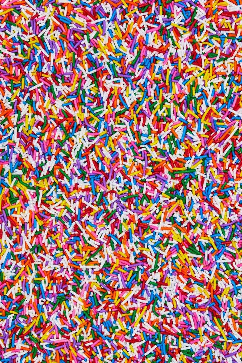 rainbow sprinkles