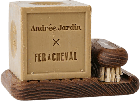 Andrée Jardin Soap set (dish soap, nail brush, soap)