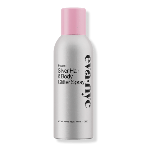 Kweeen Silver Hair & Body Glitter Spray