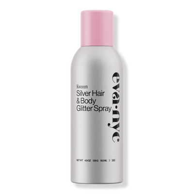 Kweeen Silver Hair & Body Glitter Spray