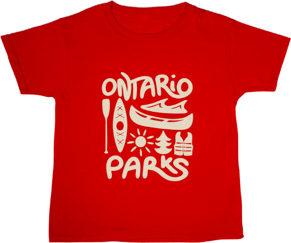 Ontario Parks Paddling T-shirt - Kids