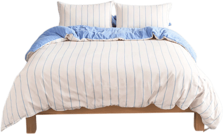 Duvet Cover - Cloud / Capri
