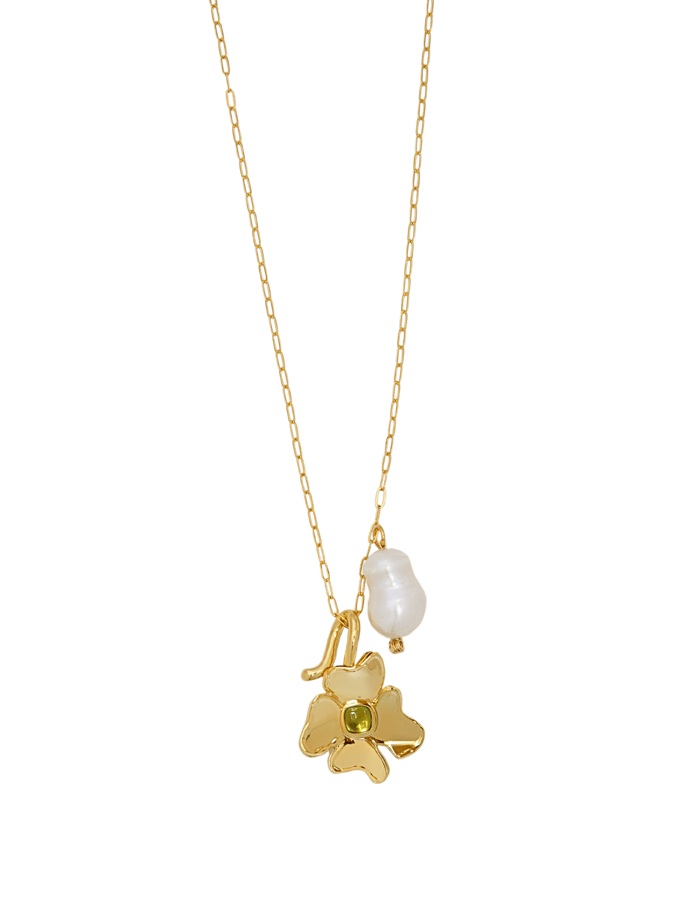 Anita Berisha Peridot Bloom Pendant