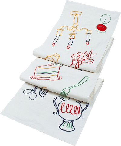 Embroidered Table Runner