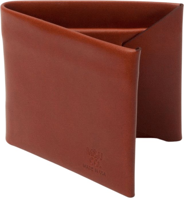 Maxx & Unicorn Co. Stitchless Bifold Wallet - Mahogany