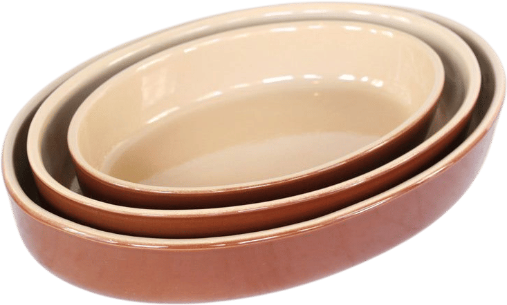 Poterie Renault Oval Baking Dishes