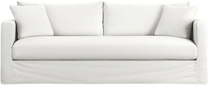 Willow II 84" Slipcovered Bench Sofa