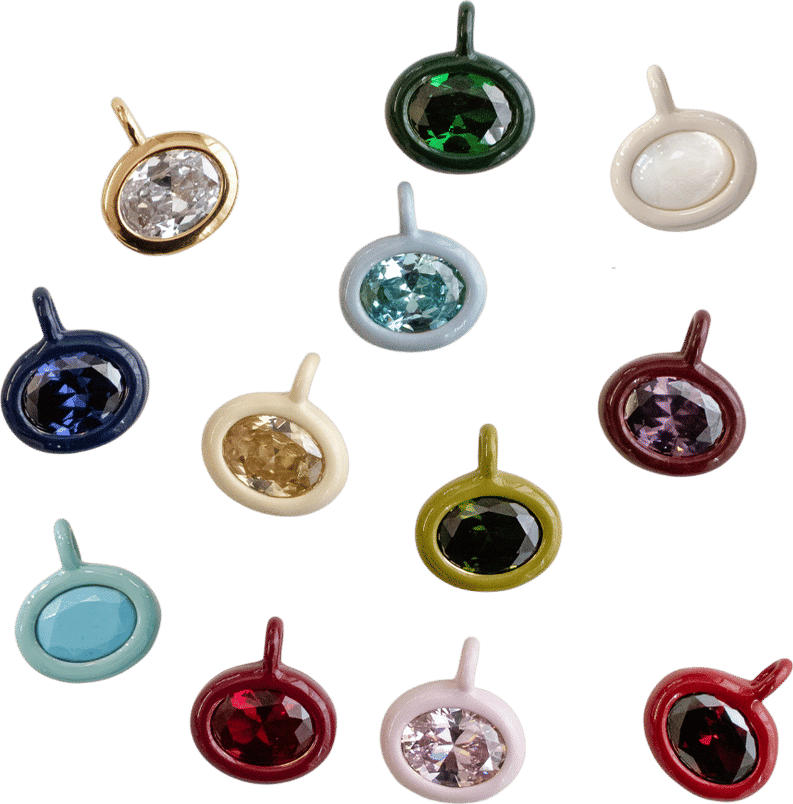 Mix and Match Birthstone Charms