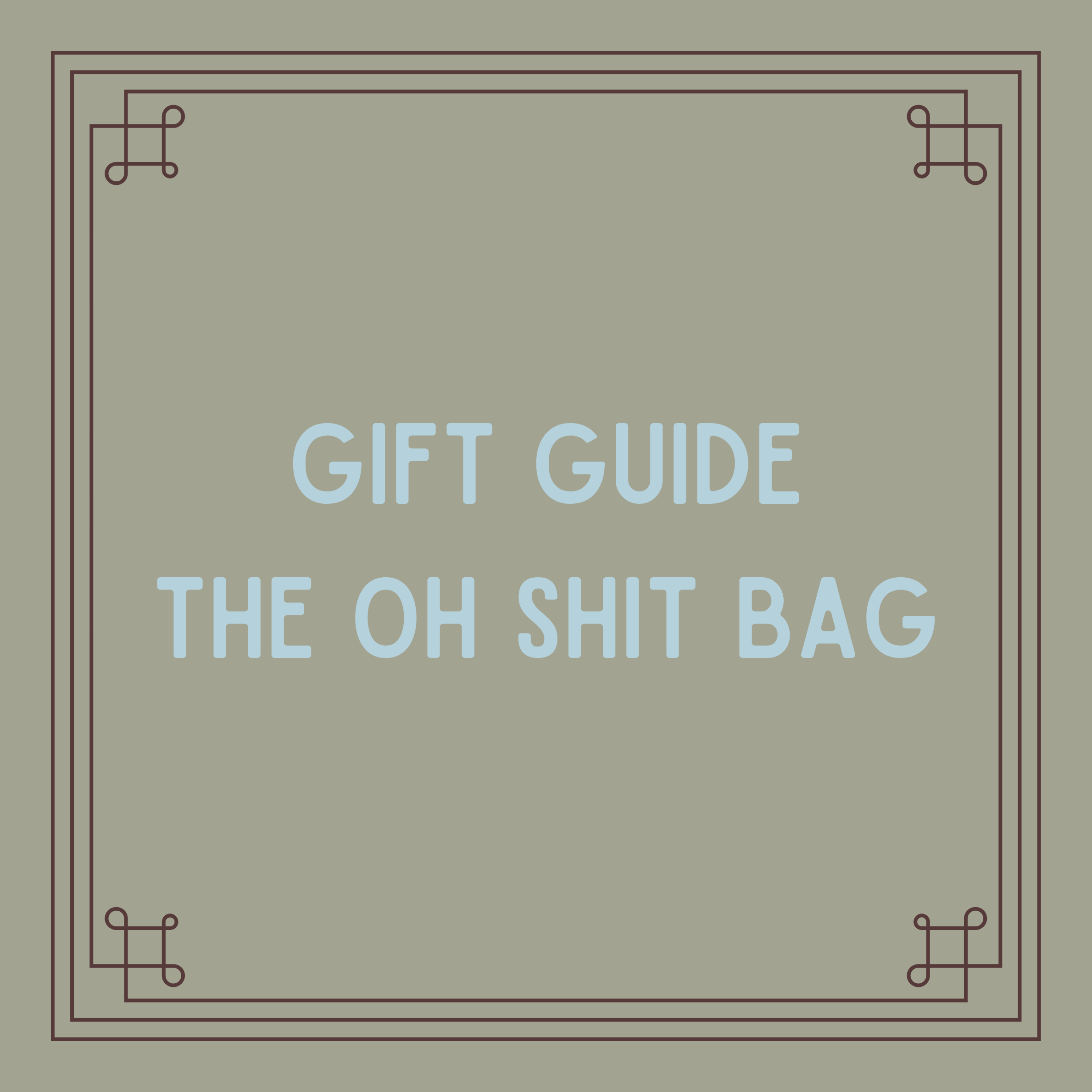 Gift Guide: An 'Oh Shit Bag' for new parents