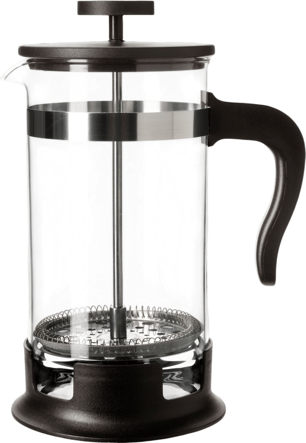 Coffee/tea maker, glass/stainless steel, 1 L