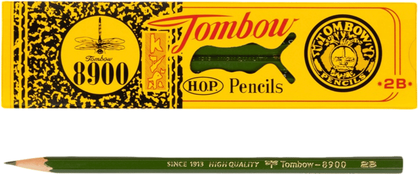 Tombow 8900 Drawing Pencils: 2B