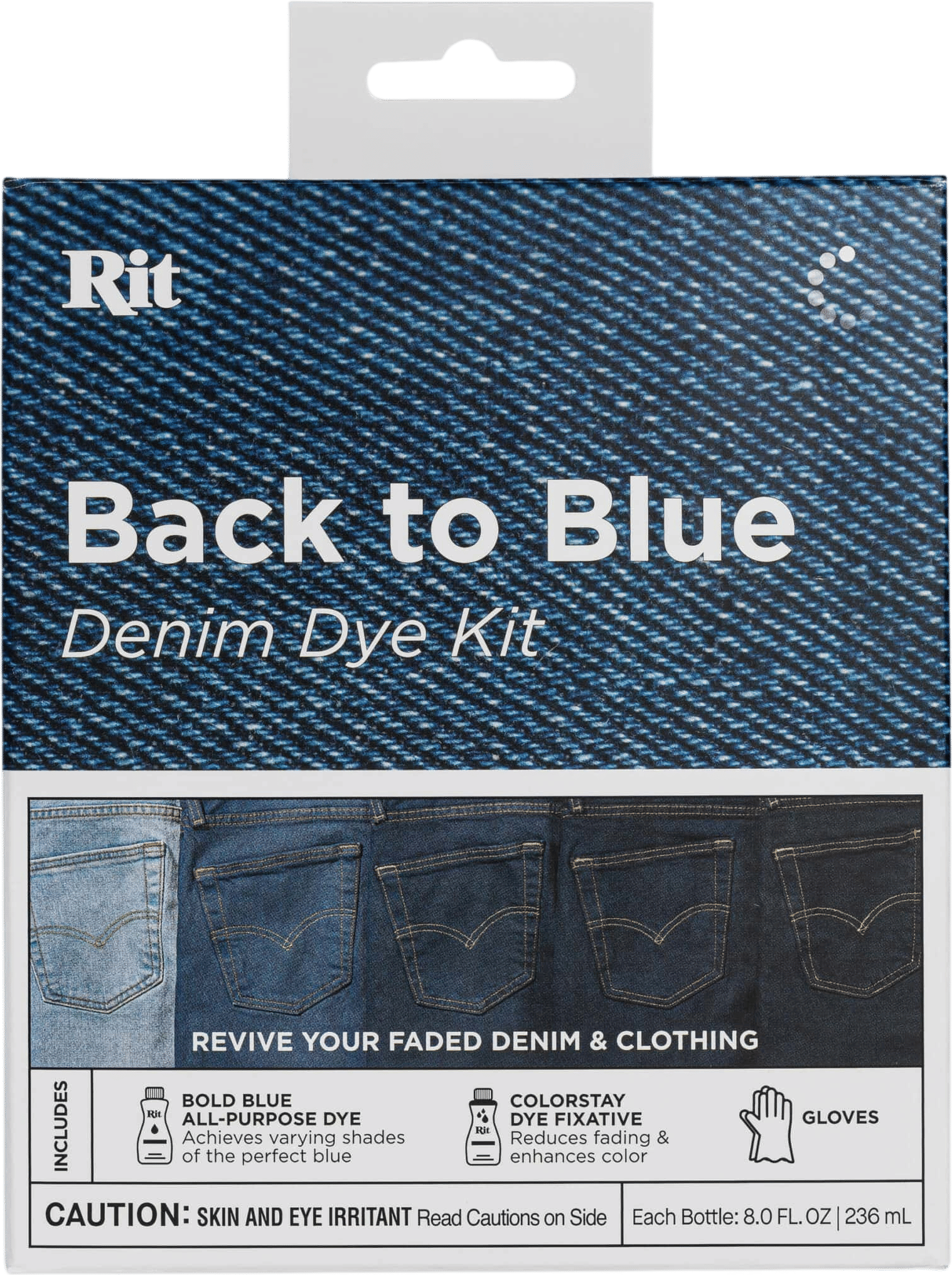 Rit Dye Back to Blue Denim Dye Kit