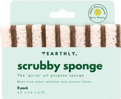 Earthly Co. Scrubby Sponges