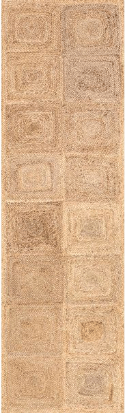 Carlotta Jute Tiled Runner