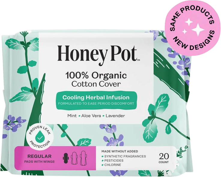 Honey pot pads cooling