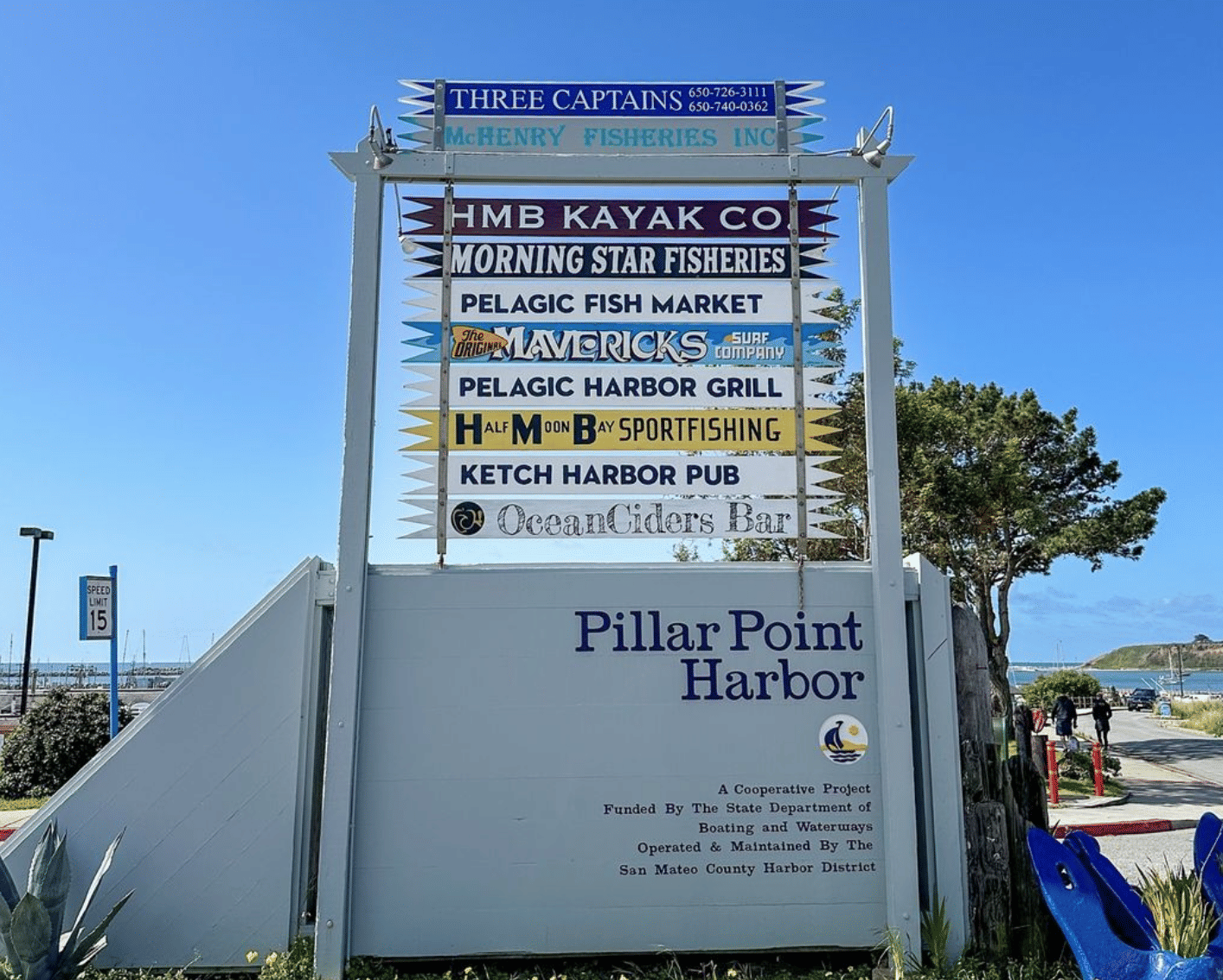 Buy fish off the boat at Pillar Point Harbor