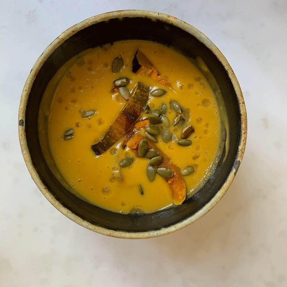 Coconut Roasted Butternut Squash Soup Recipe