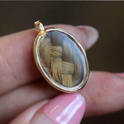 Memento Mori Hair Locket