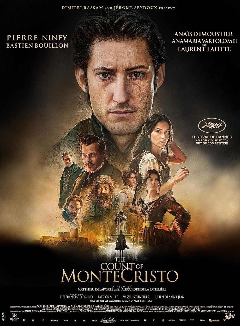 The Count of Monte Cristo (2024 version starring Pierre Niney)