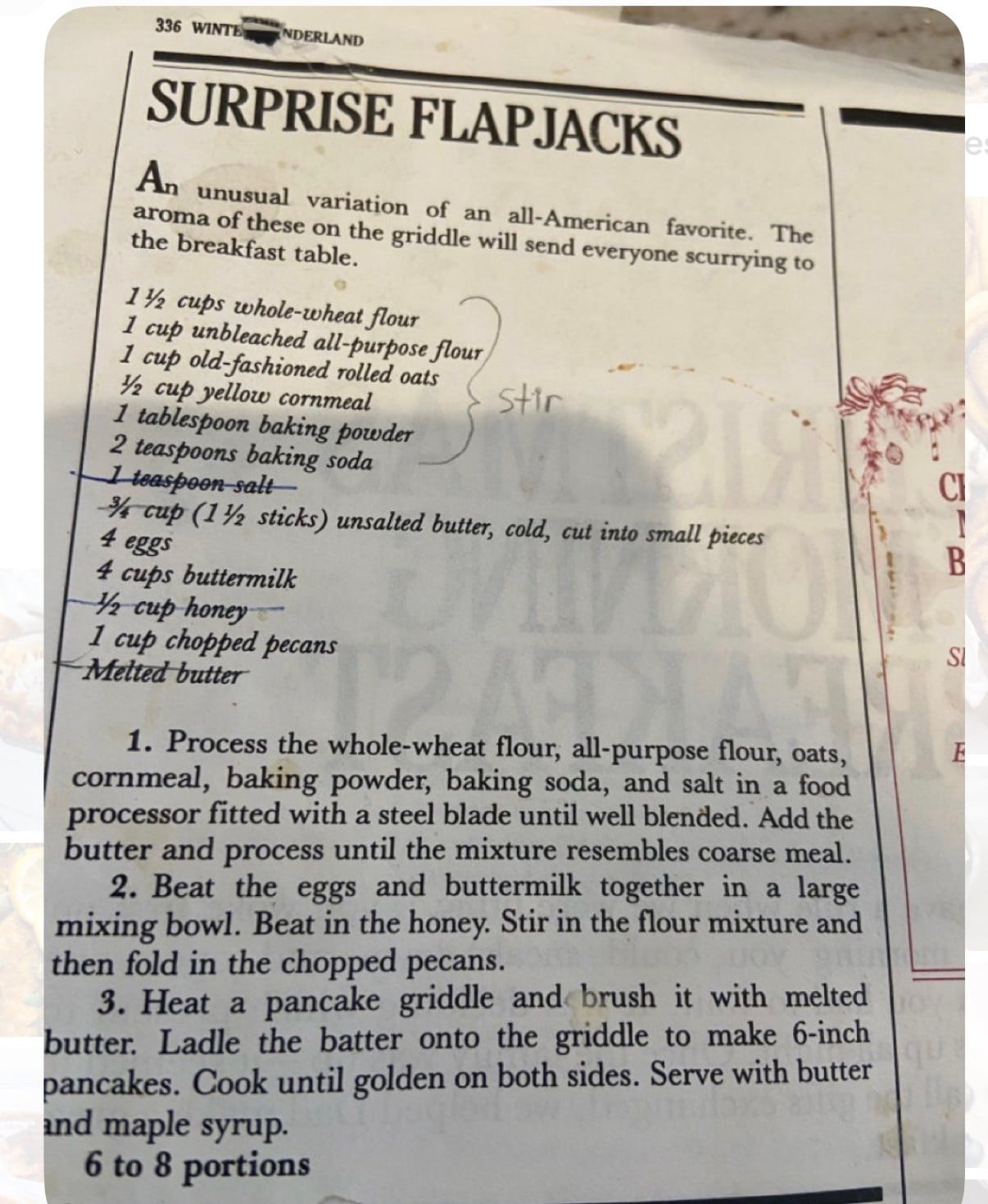 Surprise Flapjacks Recipe