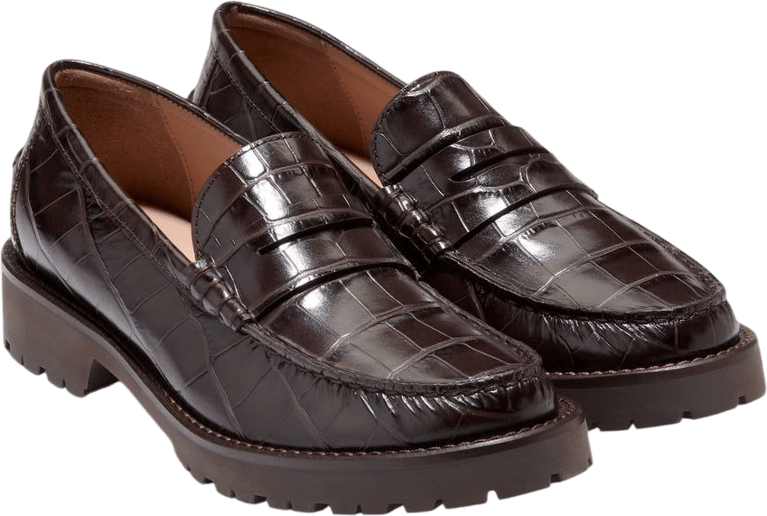 Cole Haan Women's Treena Lug Loafers in Brown