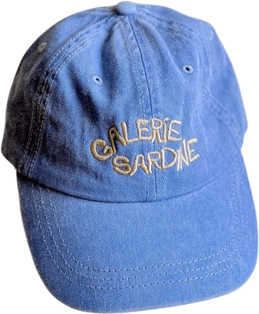Galerie Sardine Blue Denim Cap