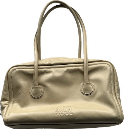 Rounded Leather Bag