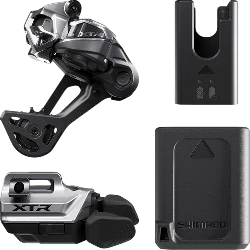 Shimano XTR Wireless Di2 shifter and derailleur