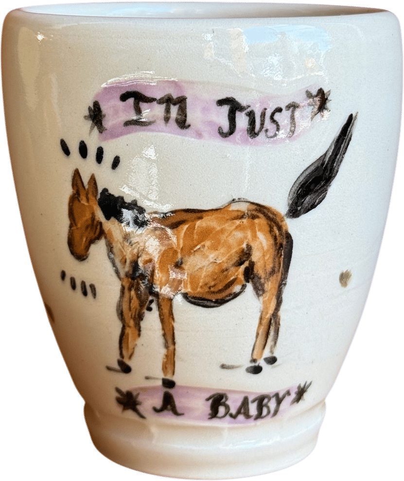 Ceramic Cup from Danny D's Mud Shop