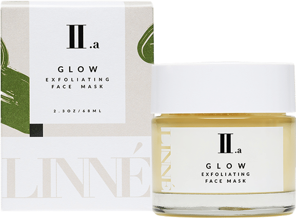 Facial Exfoliant | GLOW Facial Mask | LINNÉ