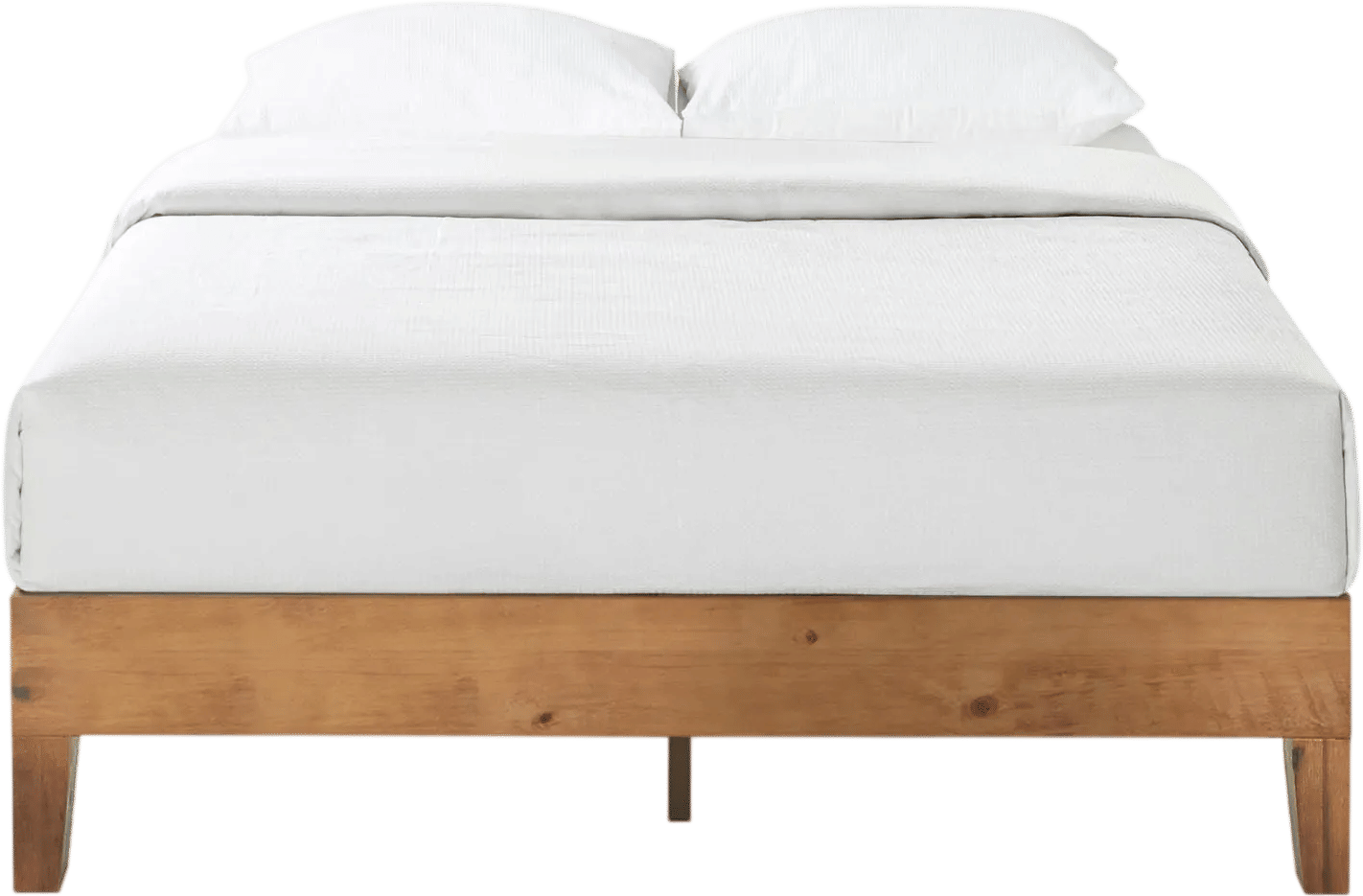 We have this in our primary bedroom (king size) & loveeee it! It's super solid!