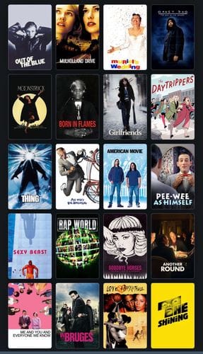List of my fave movies