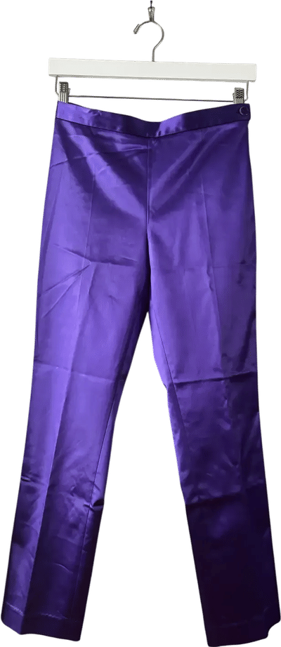 Satin Cigarette Pants