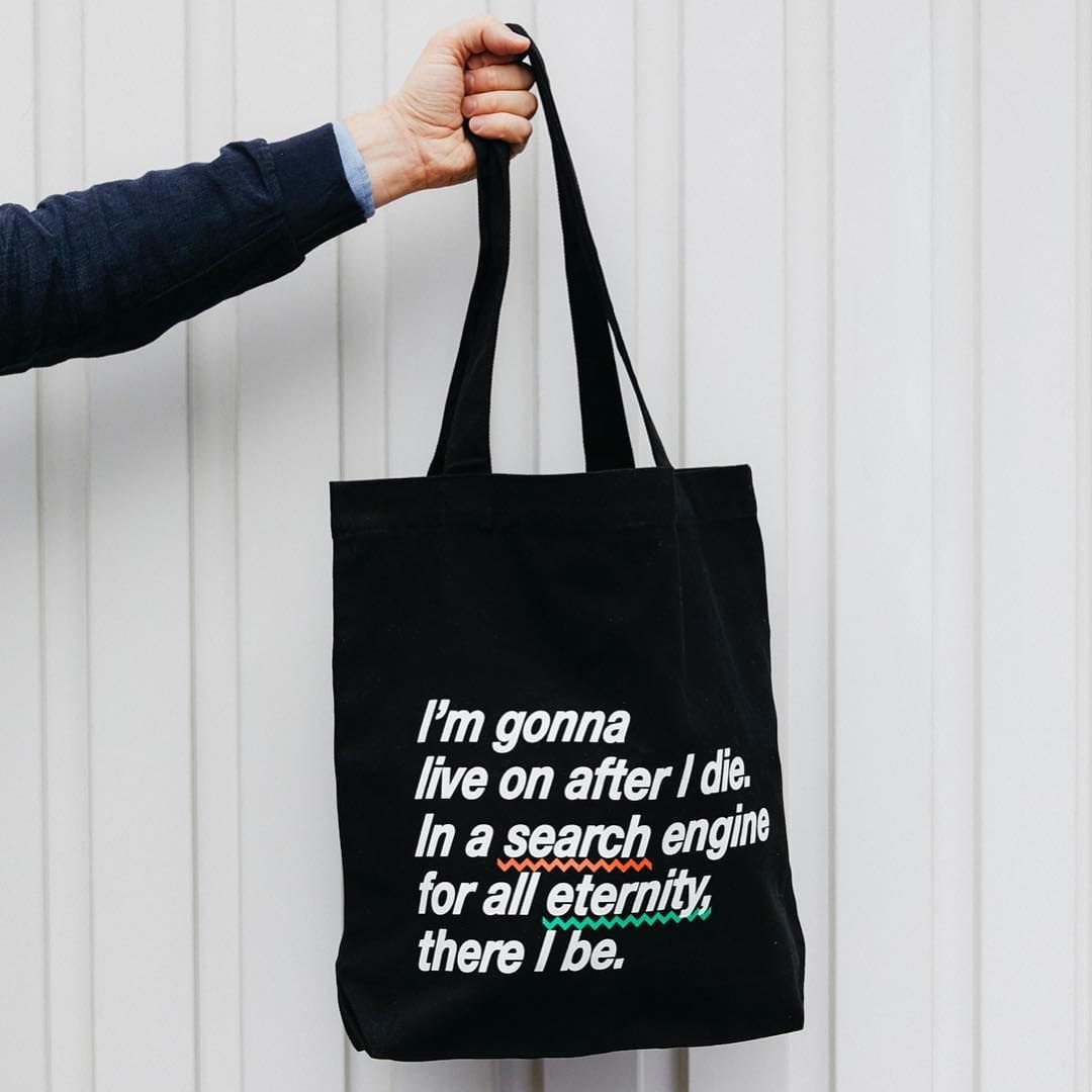 Darren Sylvester NGV tote