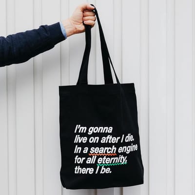 Darren Sylvester NGV Tote Bag