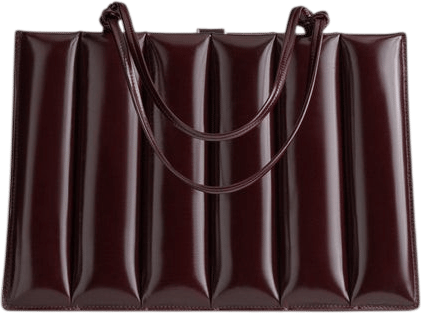 DRIVE BAG in oxblood leather