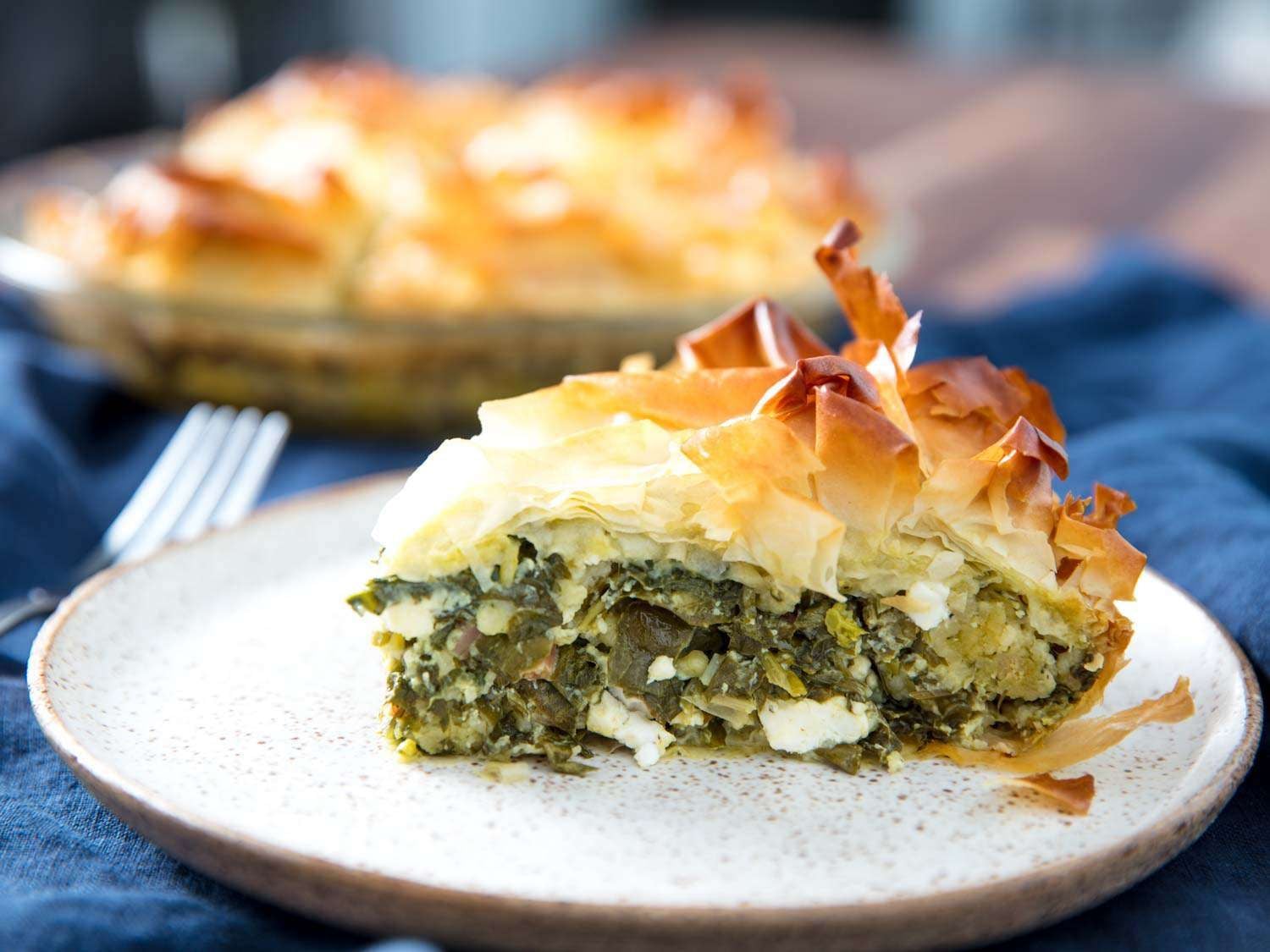 Spanakopita (Greek Savory Greens Pie) Recipe