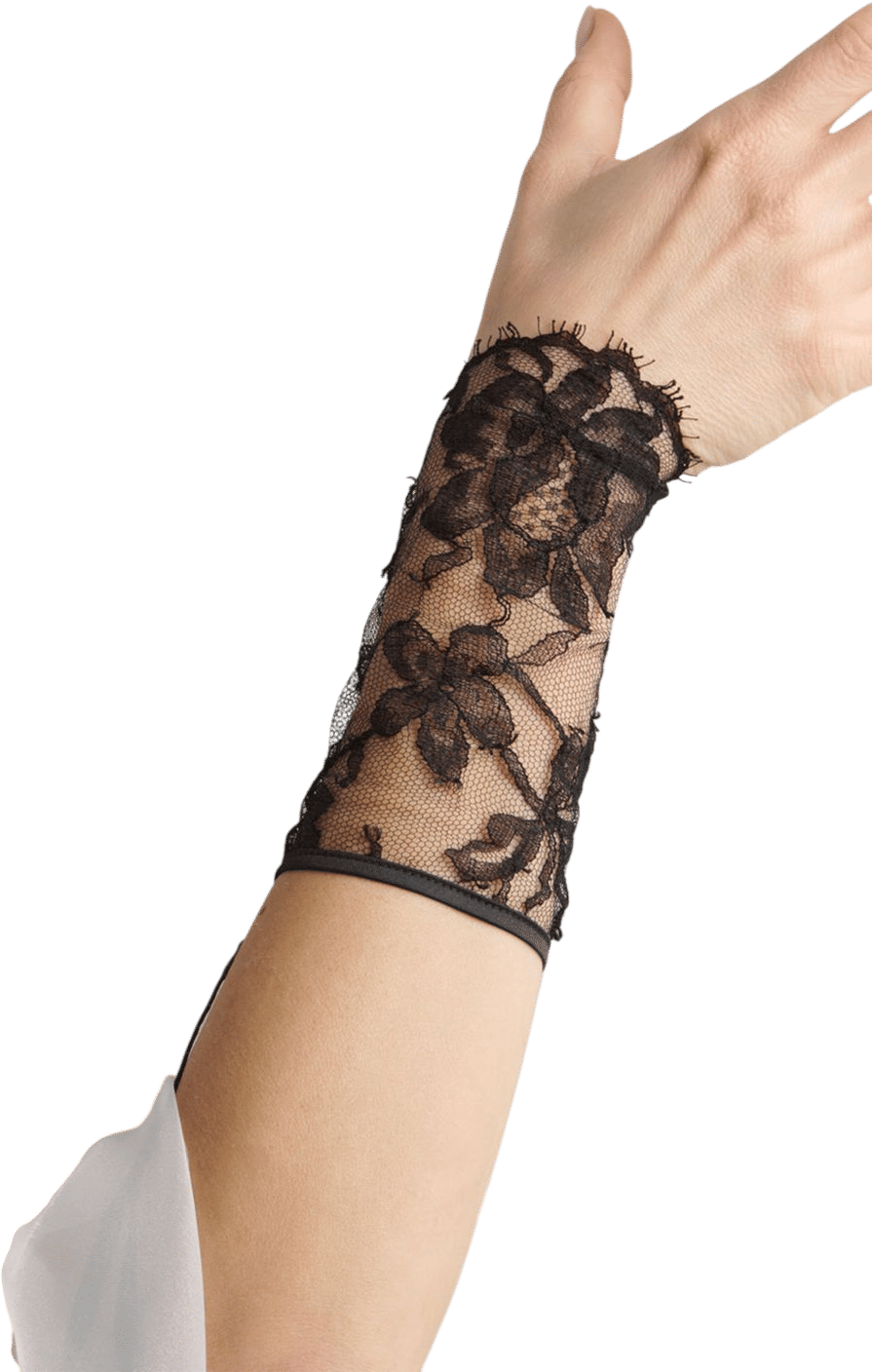 Cordelia Leavers Lace Cuffs