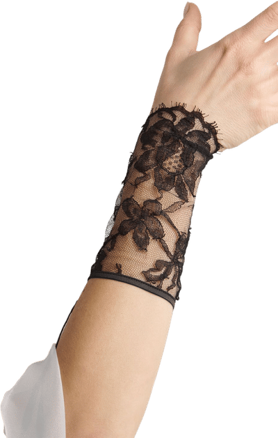 Cordelia Leavers Lace Cuffs