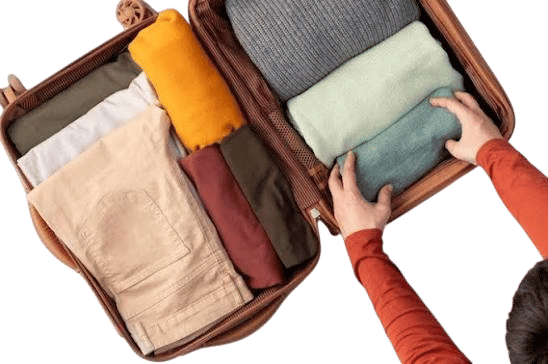Doing your laundry on the last day of vacation