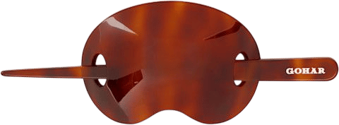 Gohar World Brown & Black Bean Barrette