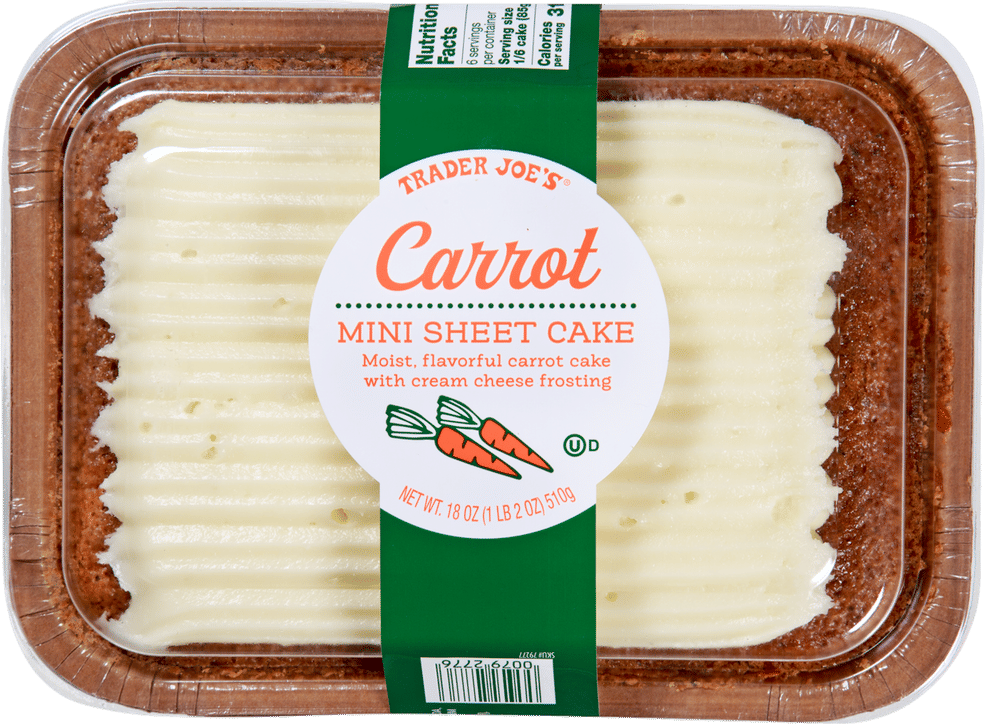 Carrot Mini Sheet Cake