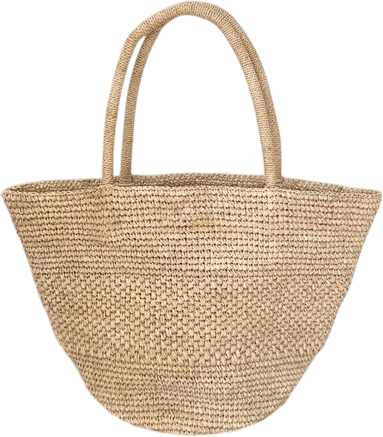 Raffia Woven Shoulder Bag
