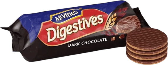 chocolate digestives in the freezer