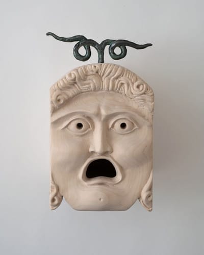 Medusa (birdhouse and perch)