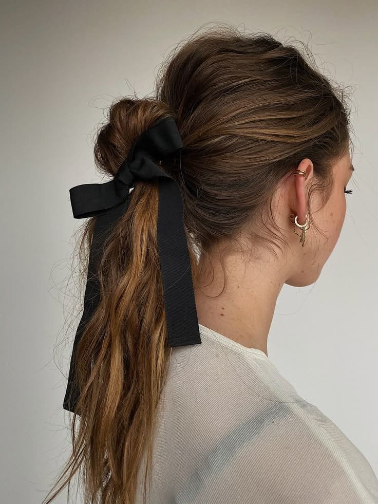 Casual updo