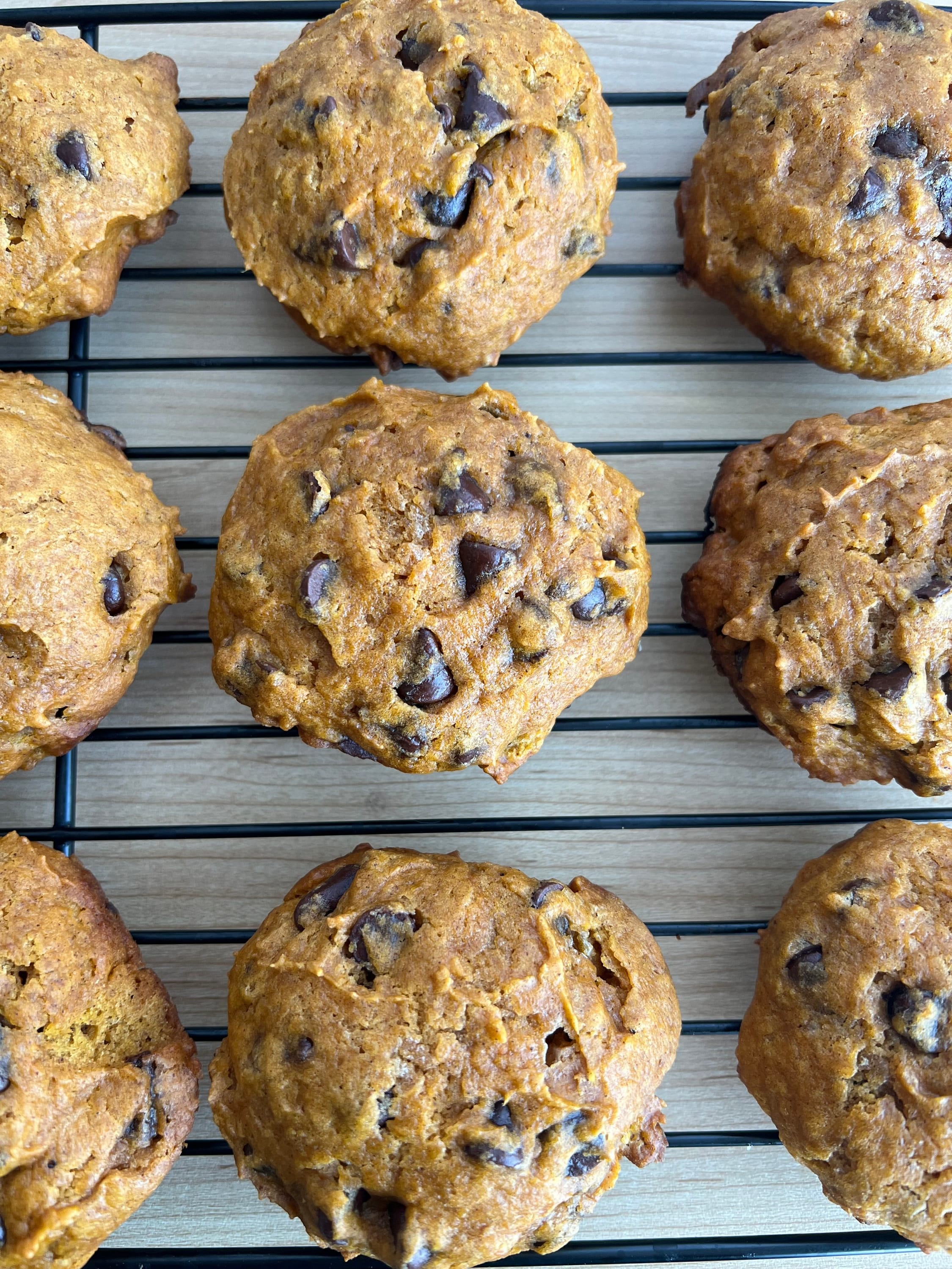 Pumpkin Chocolate Chip Cookies