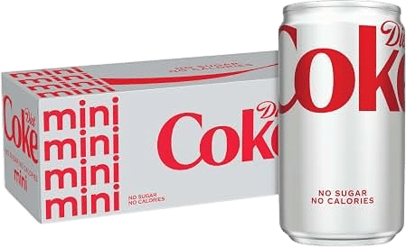 Mini diet coke