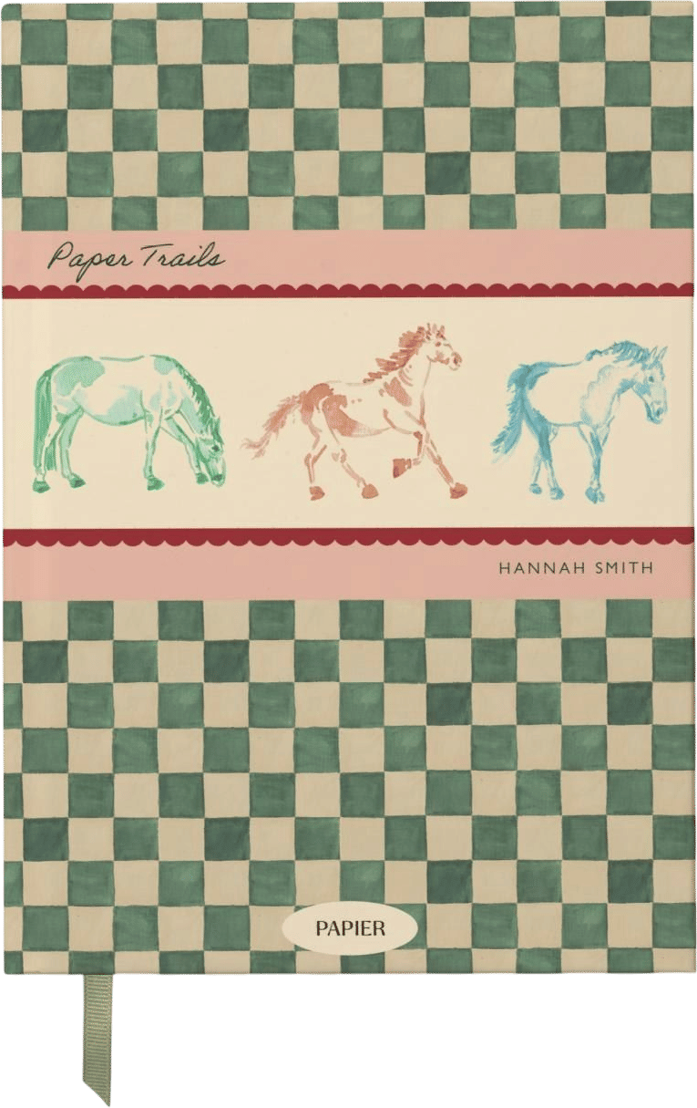Paper Trails Hardcover Lined Notebook