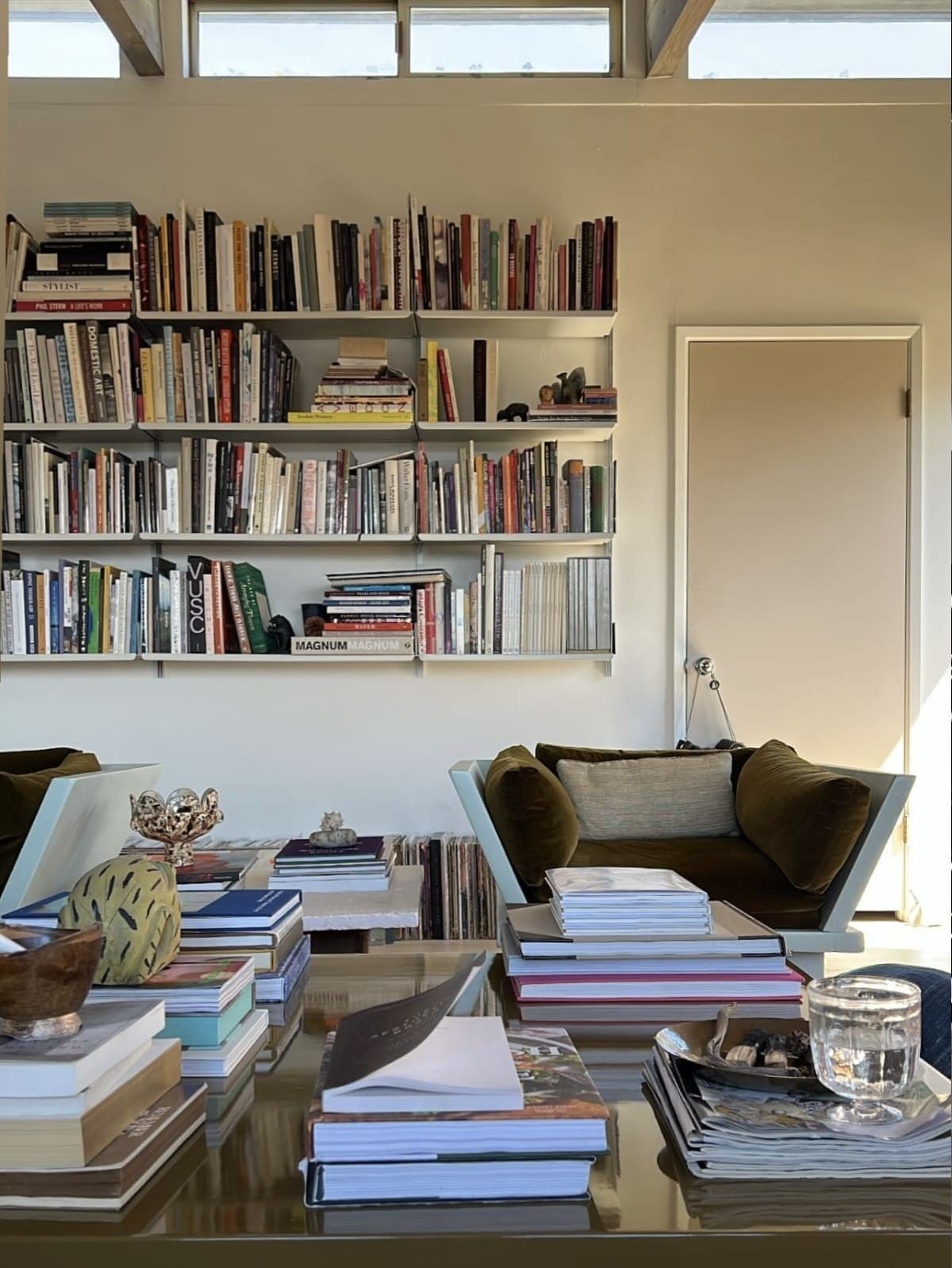 books books on every surface